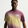 Men's Nike Sportswear Lifestyle Dunk Dip Dye T-Shirt - Buff Gold/Tattoo