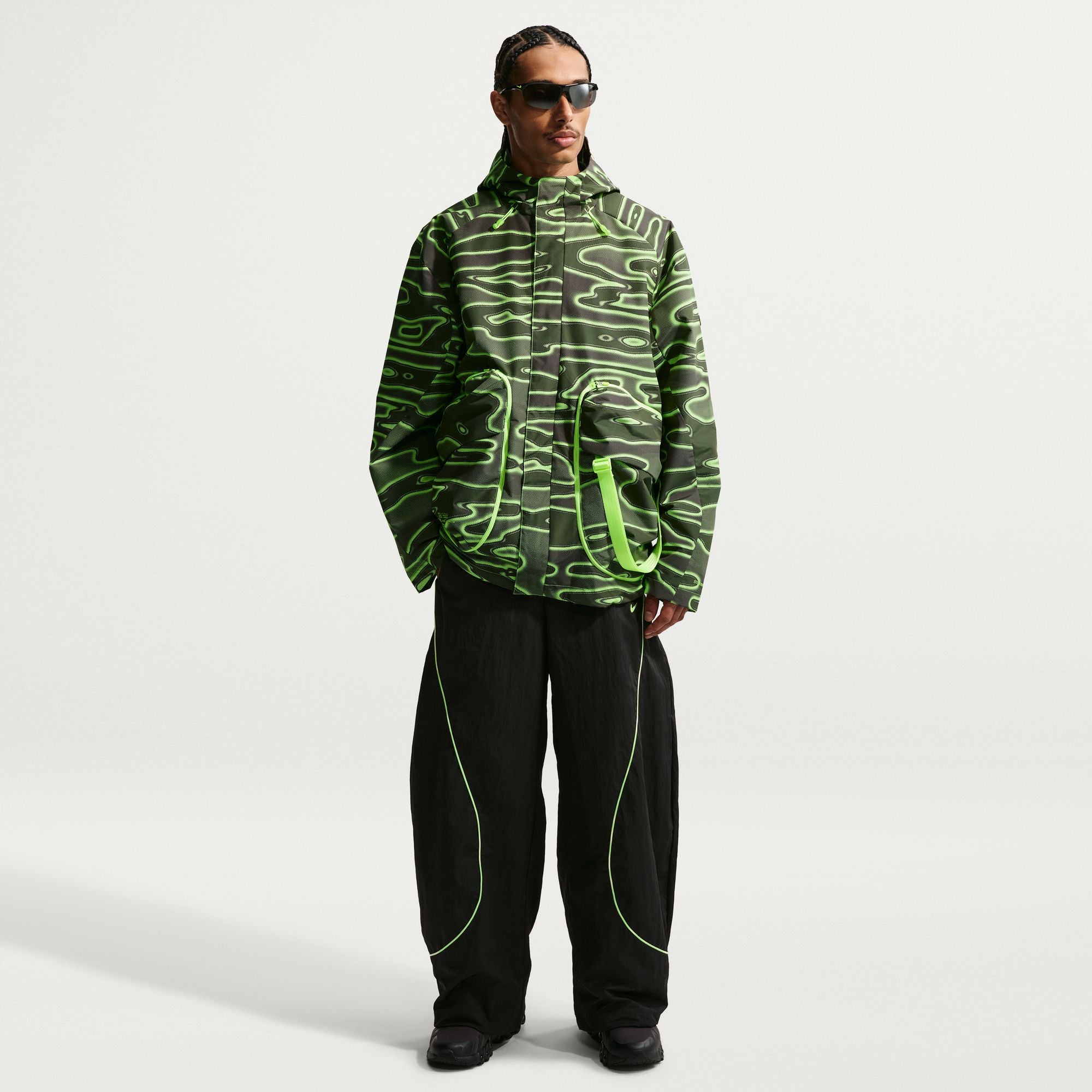 Men's Nike Project FROG Tobi Pants - Black/Volt Ice/Cream II/Volt