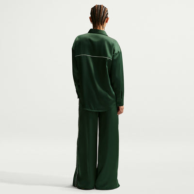 Women's Nike Sportswear Oversized Satin Long-Sleeve Top 3