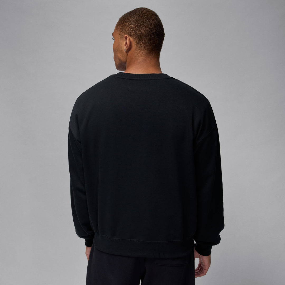 Men's Jordan Brooklyn French Terry Realtree Crew-Neck Sweatshirt - Black/Sail 1
