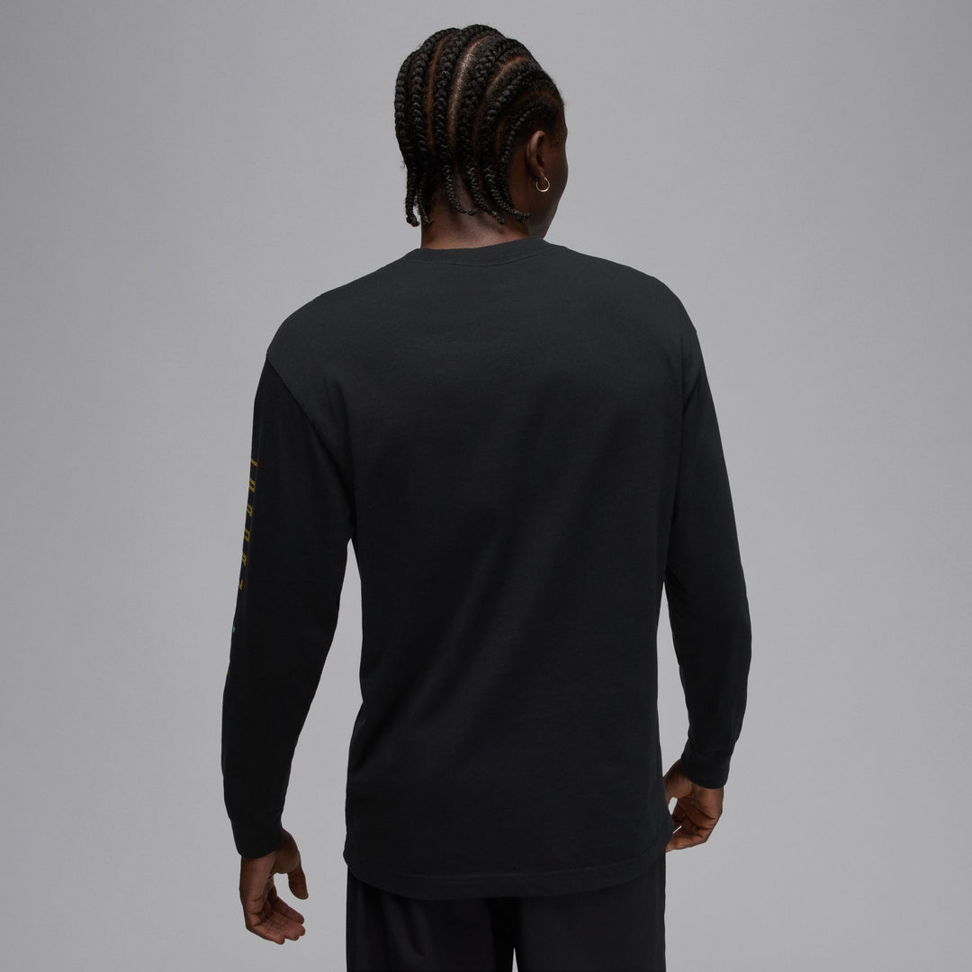 Men's Jordan Brooklyn AJ11 Graphic Long-Sleeve T-Shirt - Black 1