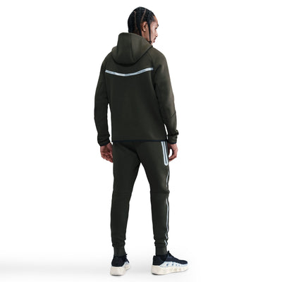 Men's Nike Tech Fleece Joggers with Reflective Accents - Sequoia/Black 3