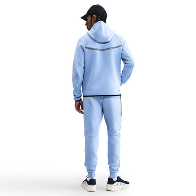 Men's Nike Tech Fleece Joggers with Reflective Accents - Aluminium/Black 4