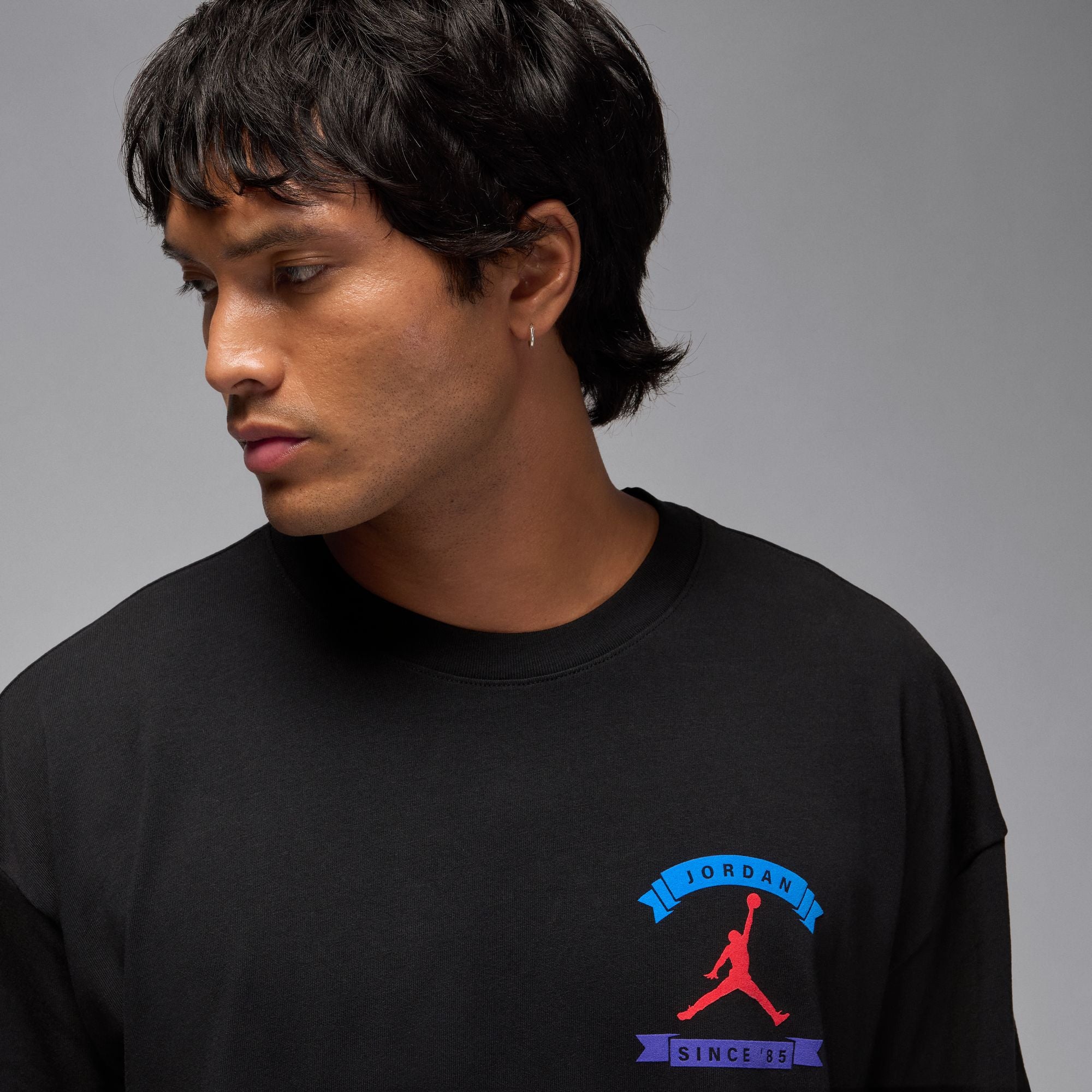 Men's Jordan Oversized Reissue T-Shirt - Black 2