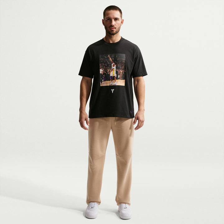 Mens Nike Kobe Dri Fit Short Sleeve Shirt - Black 6
