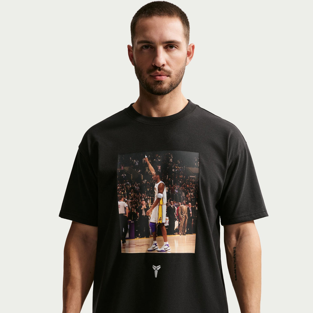 Mens Nike Kobe Dri Fit Short Sleeve Shirt - Black 1