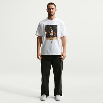 Men's Nike Kobe Dri Fit Short Sleeve T-Shirt - White 2