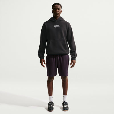 Men's Nike Solo Swoosh Lightning Graphic Fleece Pullover Hoodie - Off Noir 5