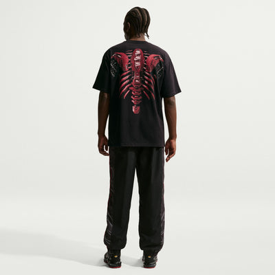 Men's Nike Sportswear Max90 T-Shirt - Black/Team Crimson 3