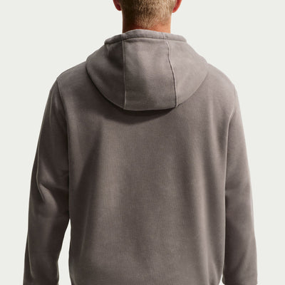 Men's Nike Sportswear Club Washed Fleece Hoodie - Cave Stone 3