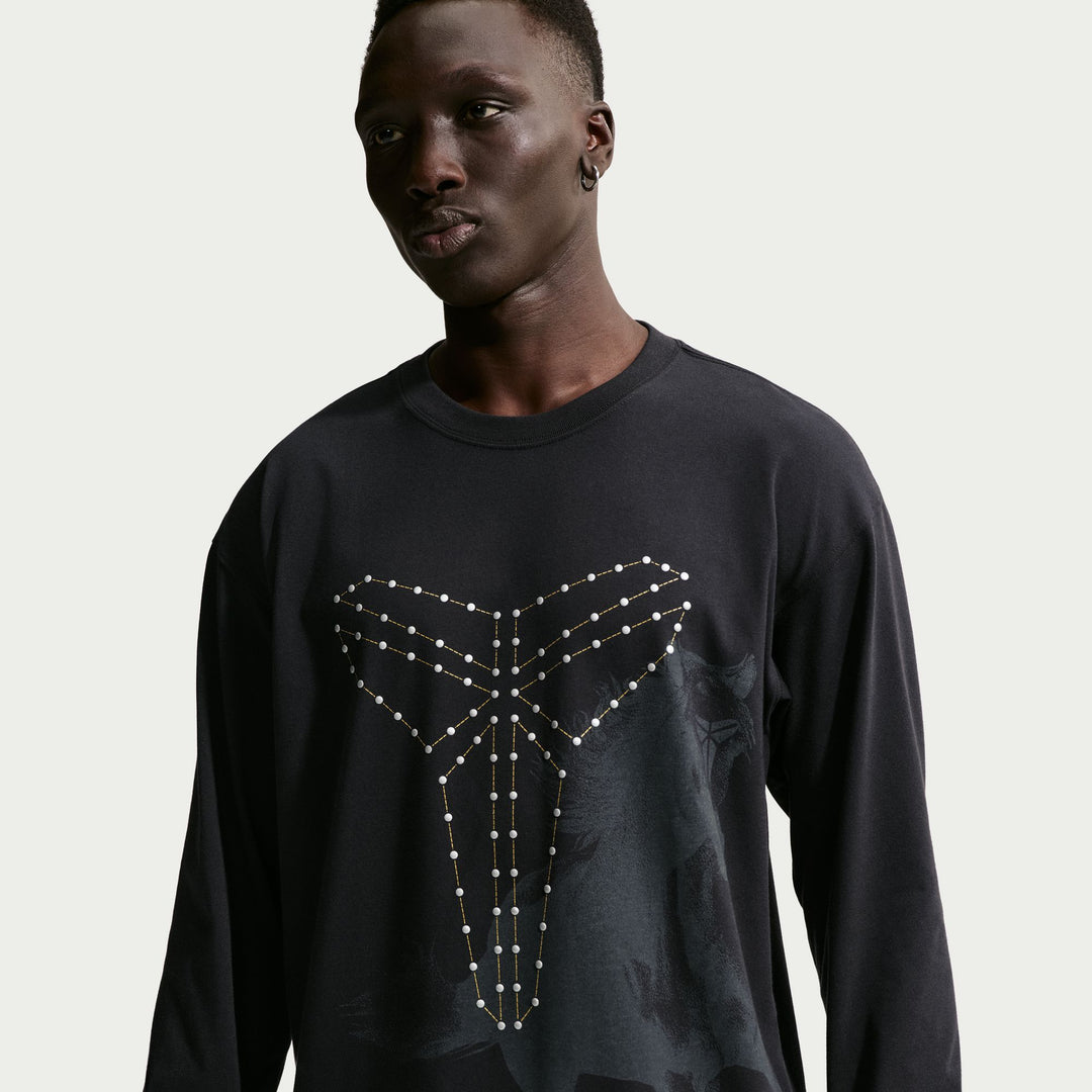 Men's Kobe Dri-FIT Long-Sleeve Basketball T-Shirt - Black 1