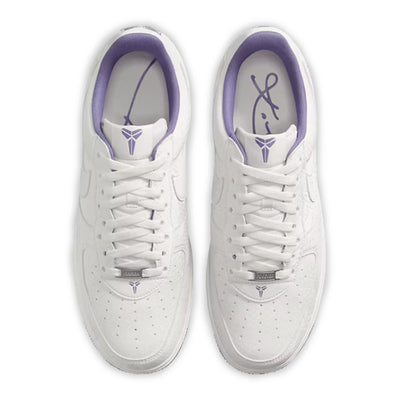 Men's Nike Kobe Air Force 1 Low Purple/Summit White IB0018-102