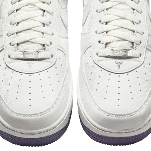 Men's Nike Kobe Air Force 1 Low Purple/Summit White IB0018-102