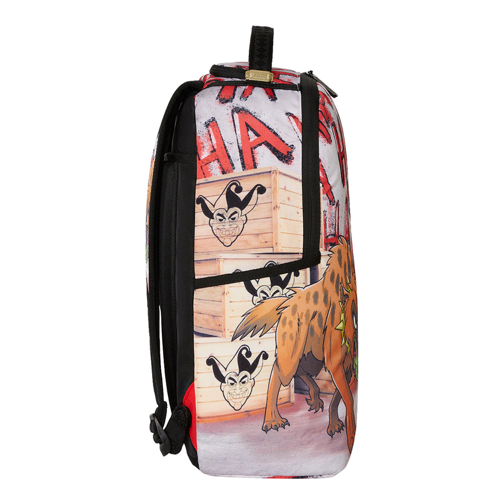 Sprayground Harley Quinn With Hyenas DLXR Backpack 3