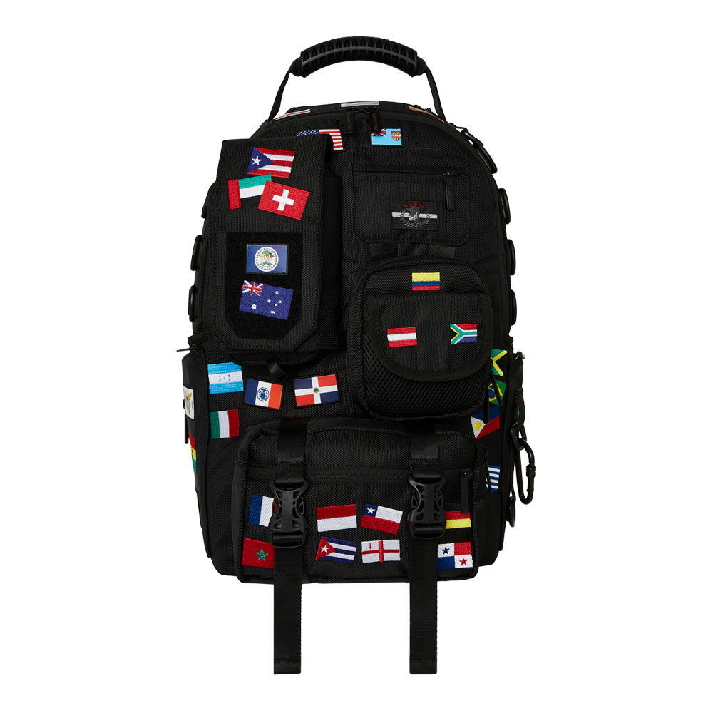 Sprayground James Flags Spec-Ops Cargo Backpack 1