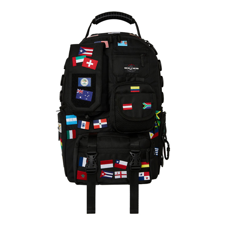 Sprayground James Flags Spec-Ops Cargo Backpack 1