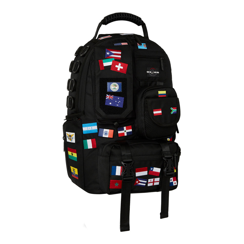 Sprayground James Flags Spec-Ops Cargo Backpack 2