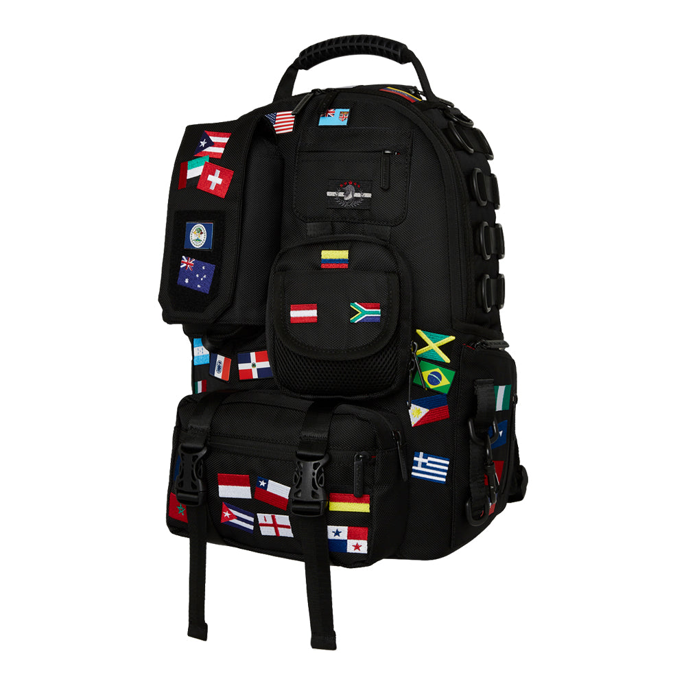 Sprayground James Flags Spec-Ops Cargo Backpack 5
