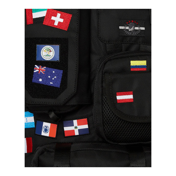 Sprayground James Flags Spec-Ops Cargo Backpack 9