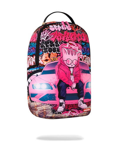 Sprayground Cash Stacks Kitty Backpack