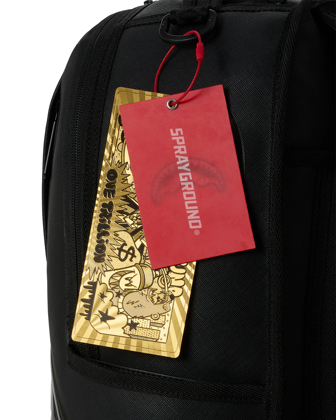 Sprayground Glossy Bossy - Black Metallic Backpack