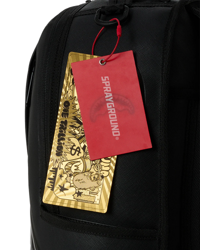 Sprayground Glossy Bossy - Black Metallic Backpack