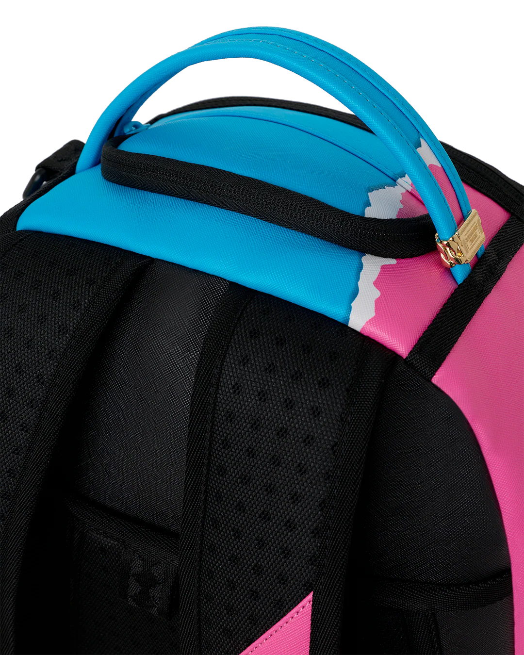 Sprayground Shark Central Zen Backpack - Pink & Blue