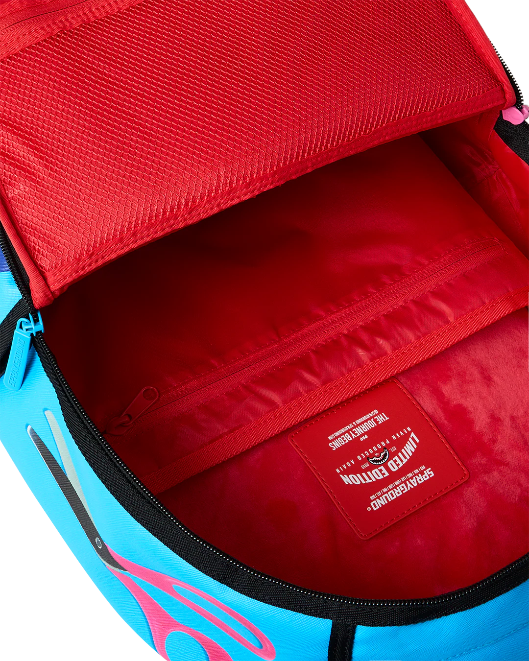 Sprayground Shark Central Zen Backpack - Pink & Blue