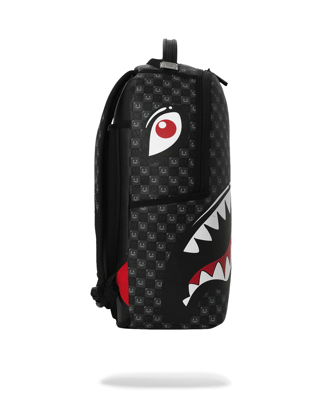 Sprayground Sharks in Paris Wtf Bubbly Black Check Backpack