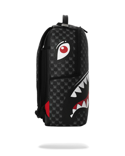 Sprayground Sharks in Paris Wtf Bubbly Black Check Backpack