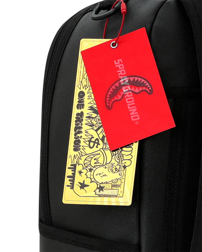 Sprayground Shark Central Bubble Shark Backpack - Black