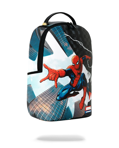 Sprayground Marvel Spiderman Curtain Reveal Backpack
