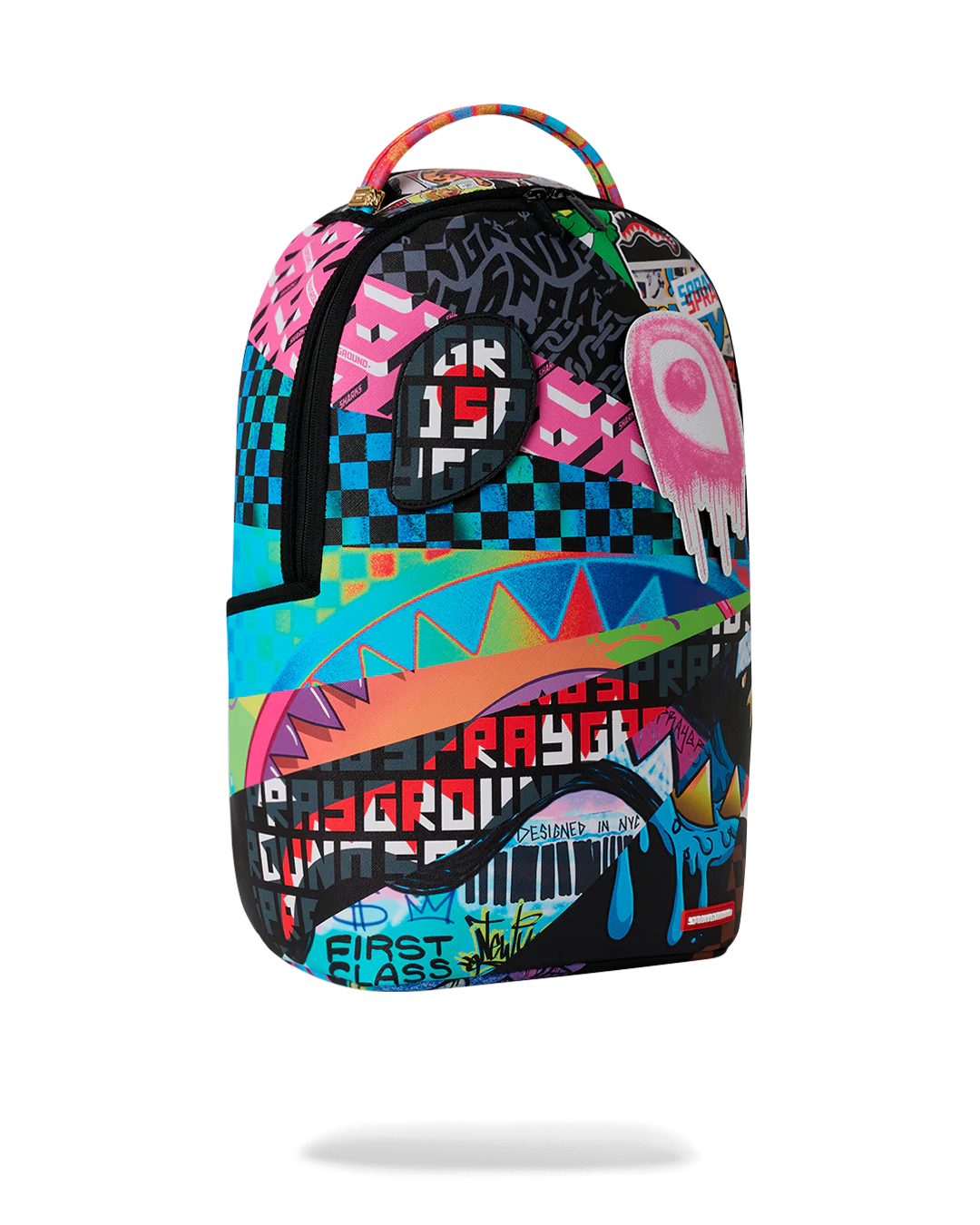 Sprayground Removable Eyes Sunburst Backpack
