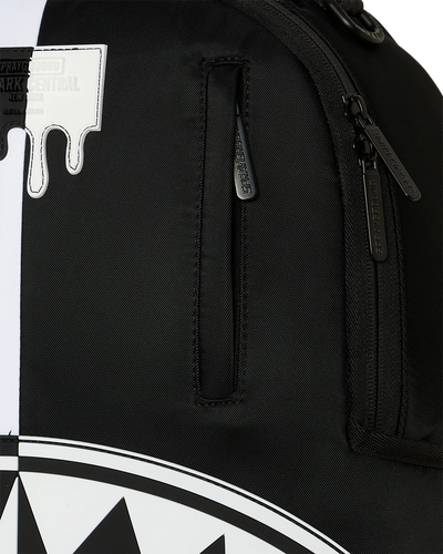 Sprayground Shark Central Black & White Stencil Backpack