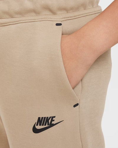 Big Kid's Nike Tech Fleece Joggers Khaki/Black/Black FB8002-247