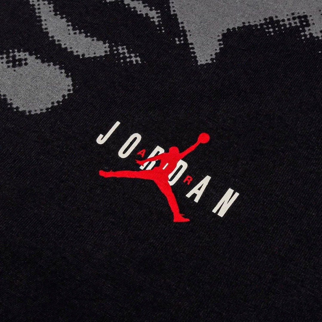Mens Jordan Gel Reflective 1985 Short Sleeve Lifestyle Shirt 2