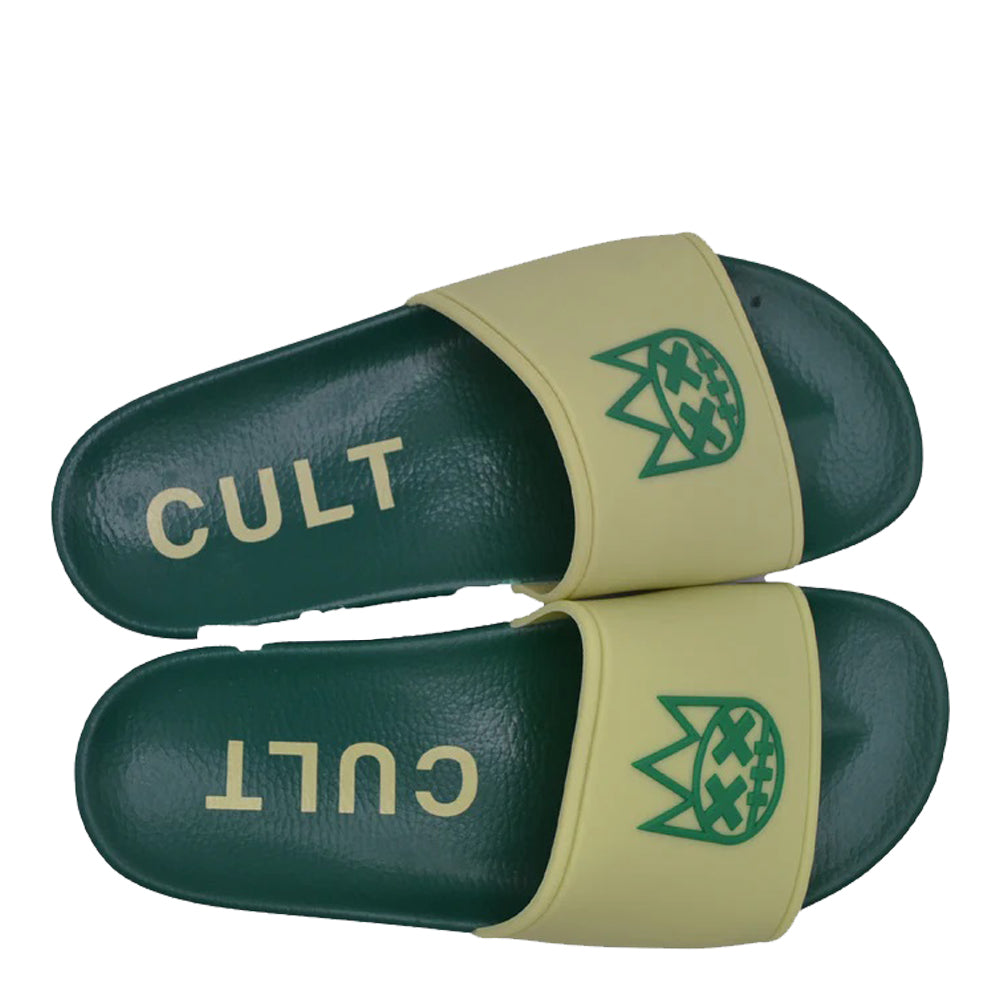 Cult of Individuality Men's Cult Slide - Kelly Green 3
