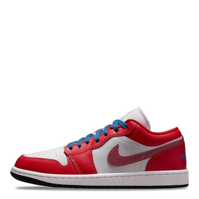 Women's Air Jordan 1 Low Track Red/White/Desert Berry/True Blue DC0774-608