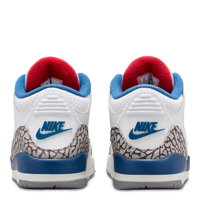 Little Kids Air Jordan 3 Retro True Blue White/Varsity Red/True Blue/Cement Grey/Anthracite DM0966-104