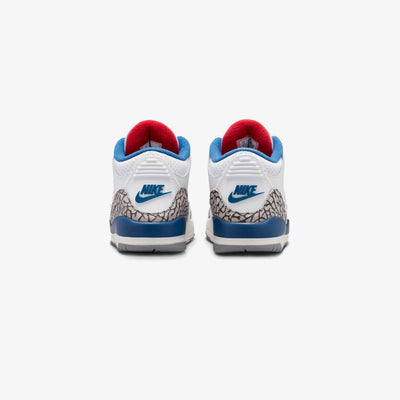 Little Kids Air Jordan 3 Retro True Blue White/Varsity Red/True Blue/Cement Grey/Anthracite DM0966-104