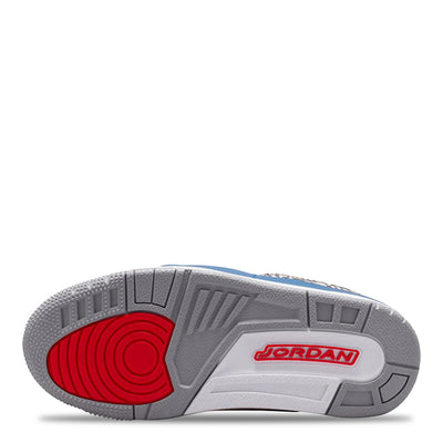 Little Kids Air Jordan 3 Retro True Blue White/Varsity Red/True Blue/Cement Grey/Anthracite DM0966-104