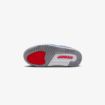 Little Kids Air Jordan 3 Retro True Blue White/Varsity Red/True Blue/Cement Grey/Anthracite DM0966-104
