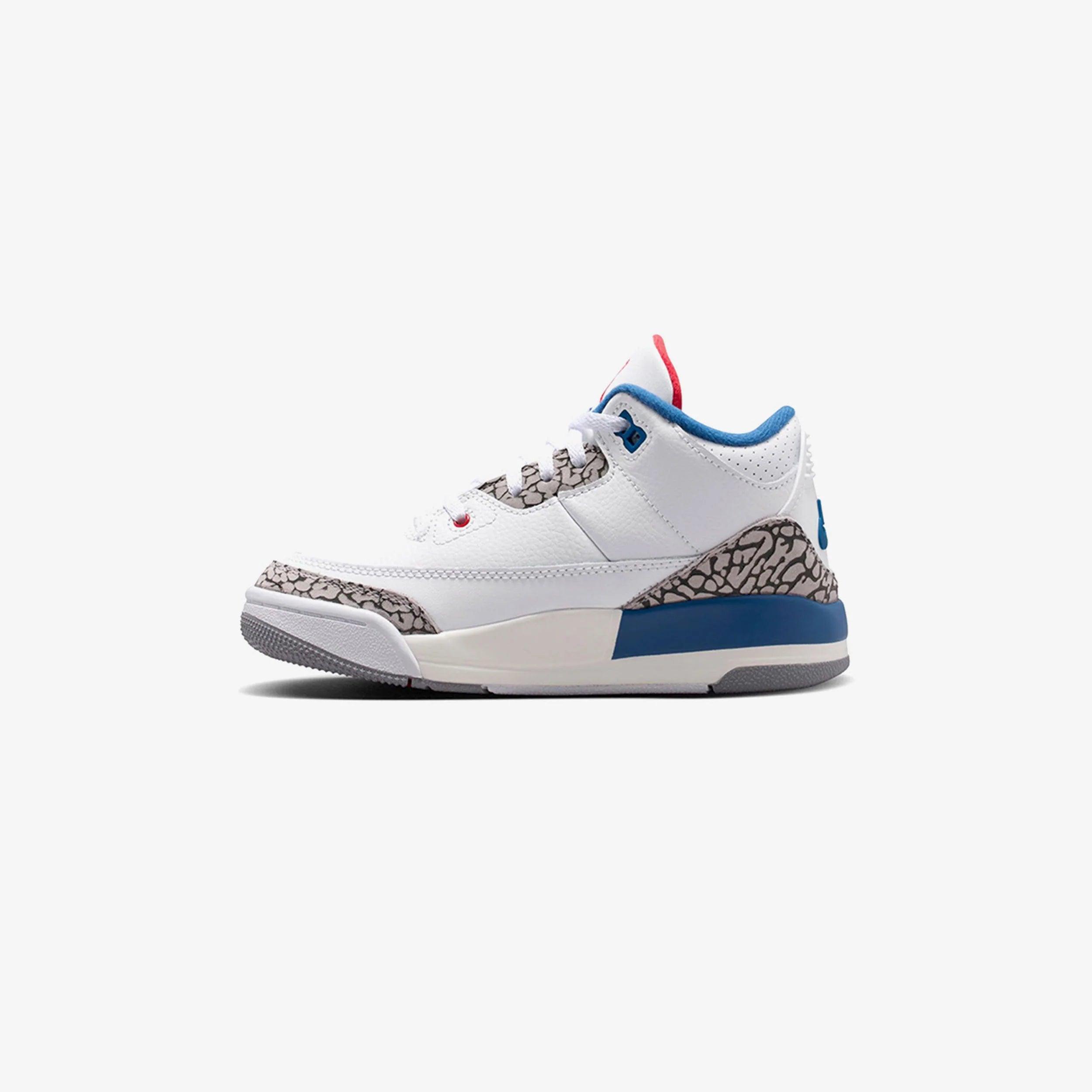 Little Kids Air Jordan 3 Retro True Blue White/Varsity Red/True Blue/Cement Grey/Anthracite DM0966-104