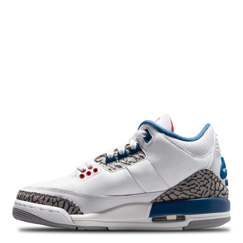 Big Kid's Air Jordan 3 Retro White/Varsity Red/True Blue/Cement Grey/Anthracite DM0967-104