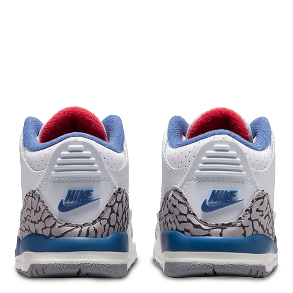 Toddler Air Jordan 3 Retro True Blue White/Varsity Red/True Blue/Cement Grey/Anthracite DM0968-104