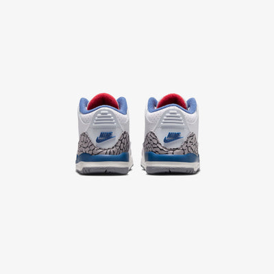 Toddler Air Jordan 3 Retro True Blue White/Varsity Red/True Blue/Cement Grey/Anthracite DM0968-104