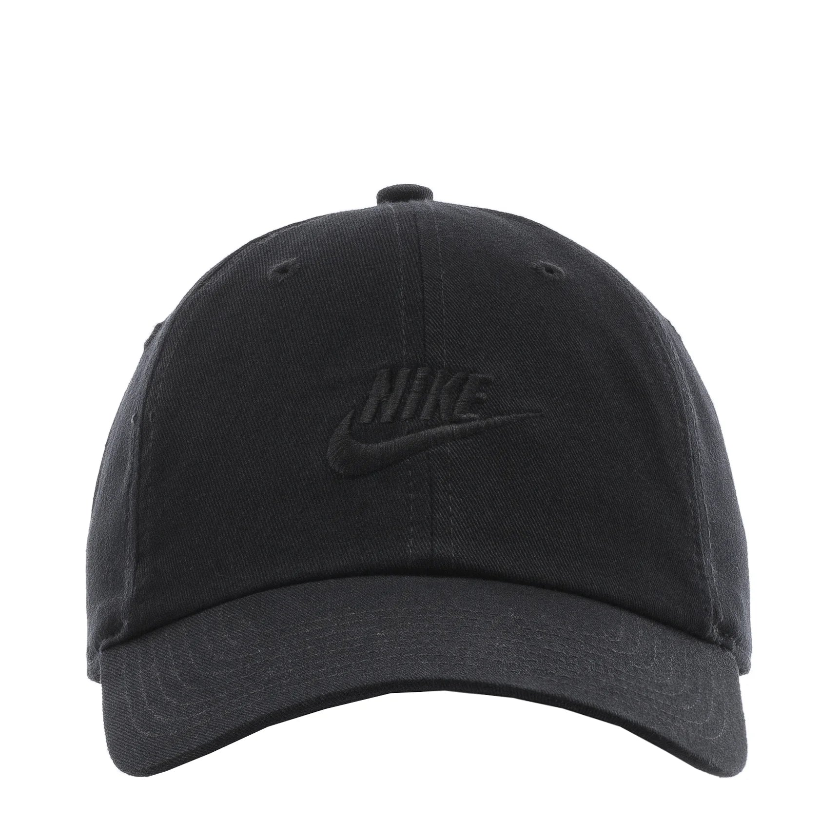 Unisex Nike Club Unstructured Futura Wash Cap - Black 1