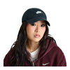 Unisex Nike Club Unstructured Futura Wash Cap - Black & White