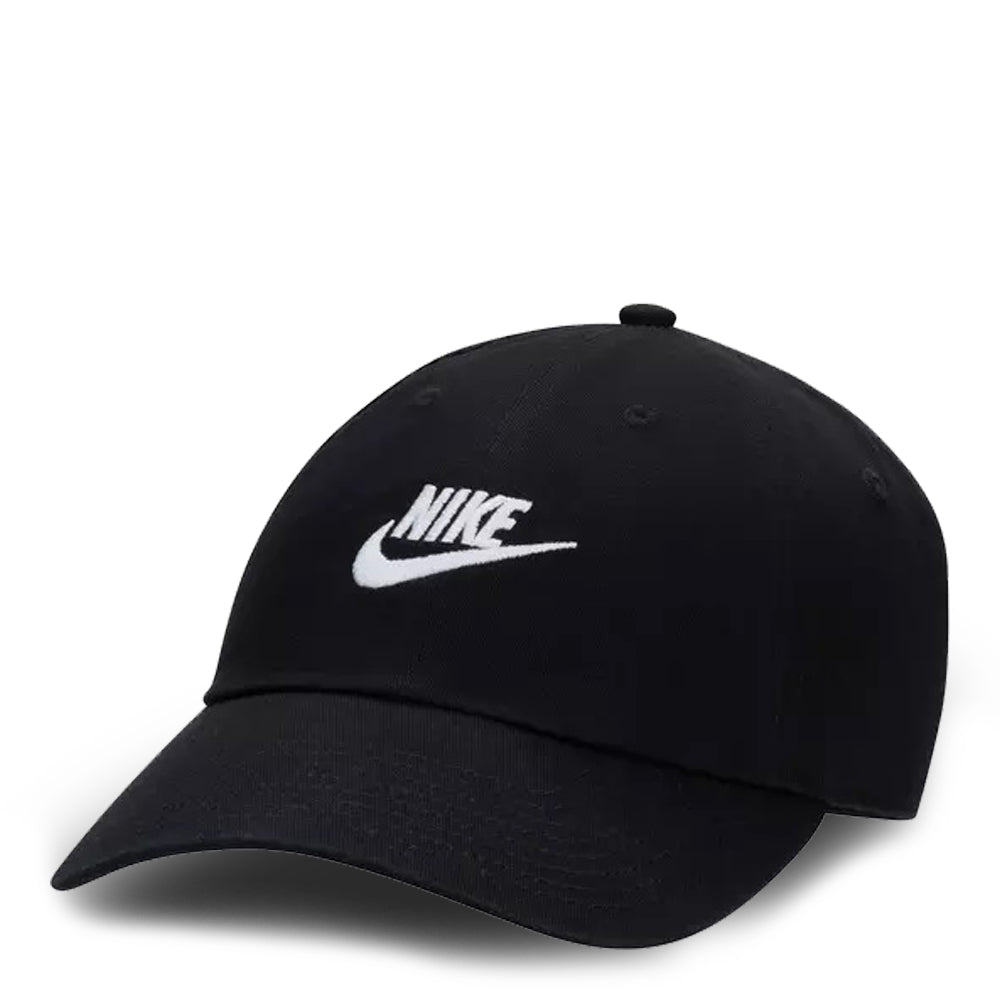 Unisex Nike Club Unstructured Futura Wash Cap - Black &amp; White 2