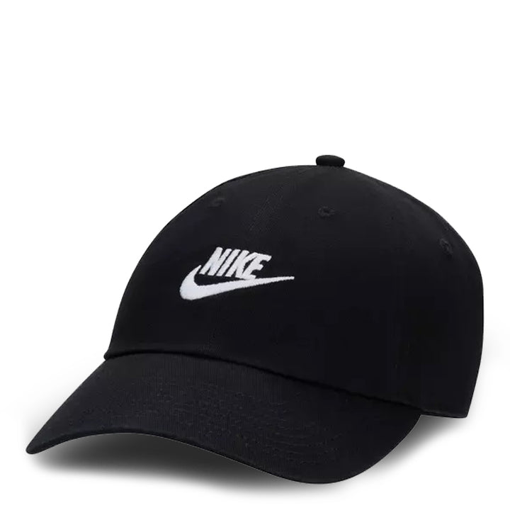 Unisex Nike Club Unstructured Futura Wash Cap - Black &amp; White 2